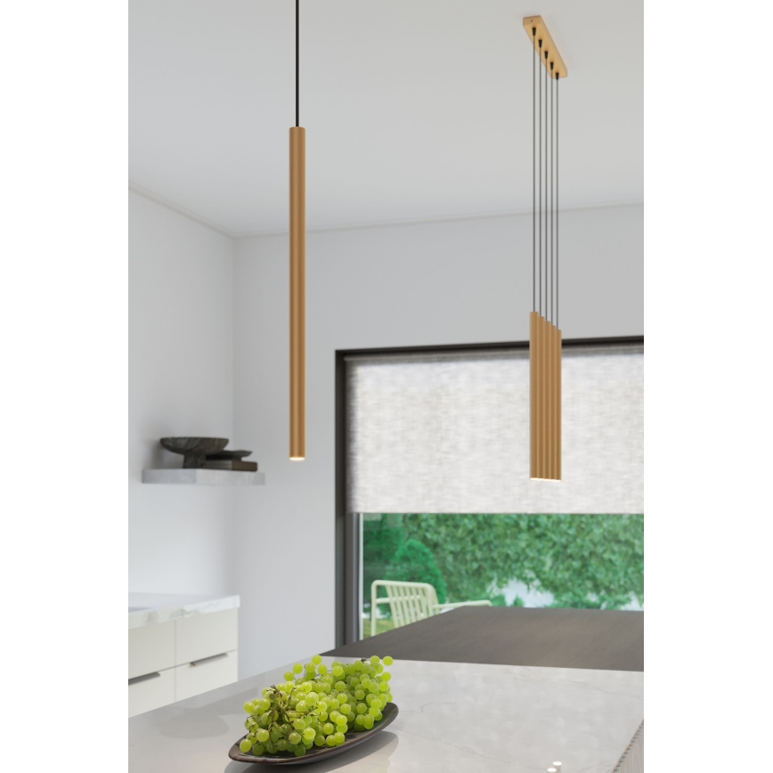 Kattokruunu johdossa PASTELO 1xG9/8W/230V kulta