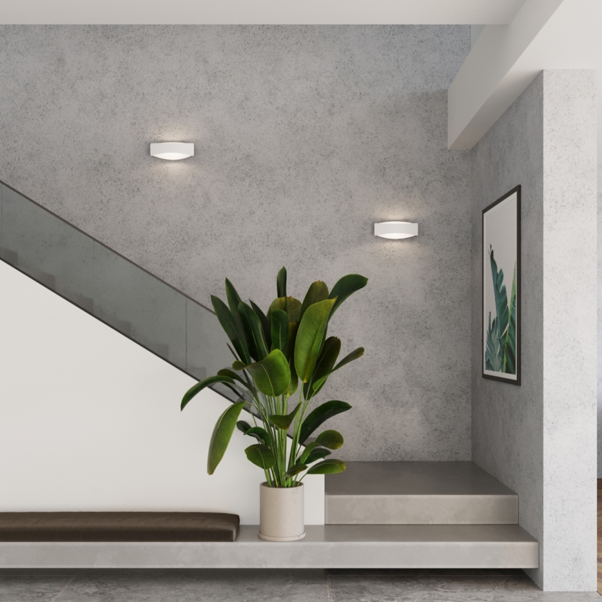 Seinävalaisin TONI 1xG9/8W/230V valkoinen