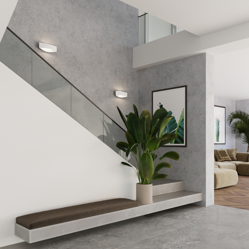 Seinävalaisin TONI 1xG9/8W/230V valkoinen