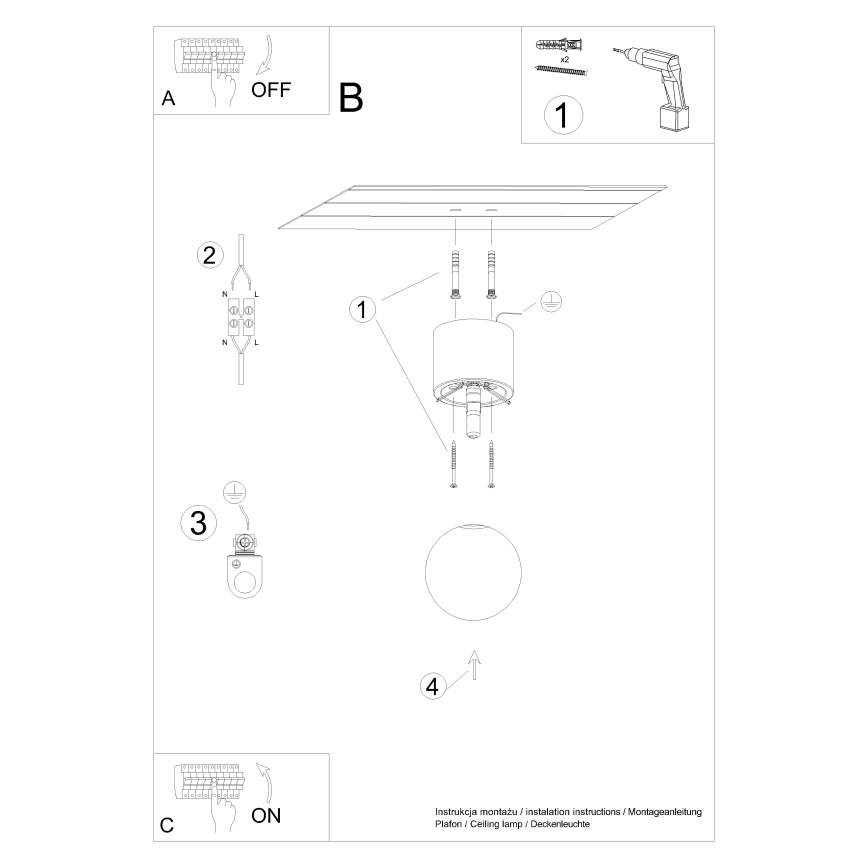 Kohdevalo BOOMO 1xG9/8W/230V pyökki