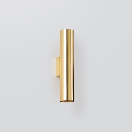 Seinävalaisin LAGOS 2xGU10/10W/230V kulta