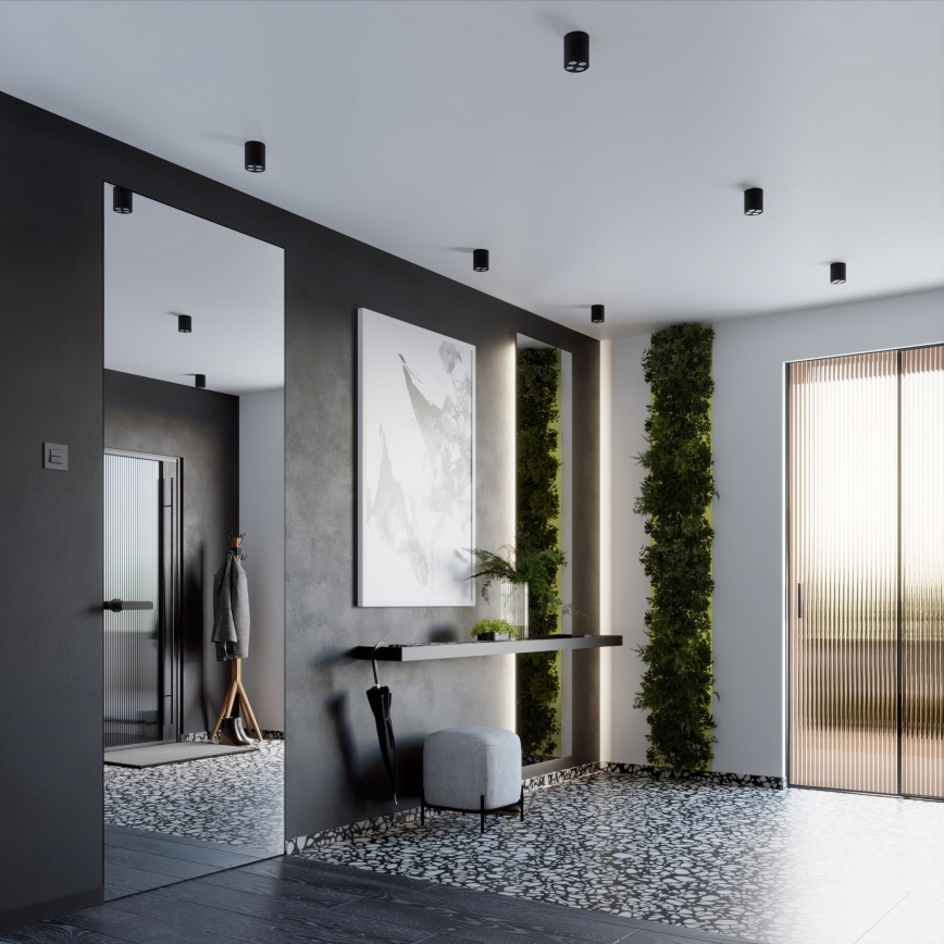 LED-kohdevalaisin ZOE LED/9W/230V musta