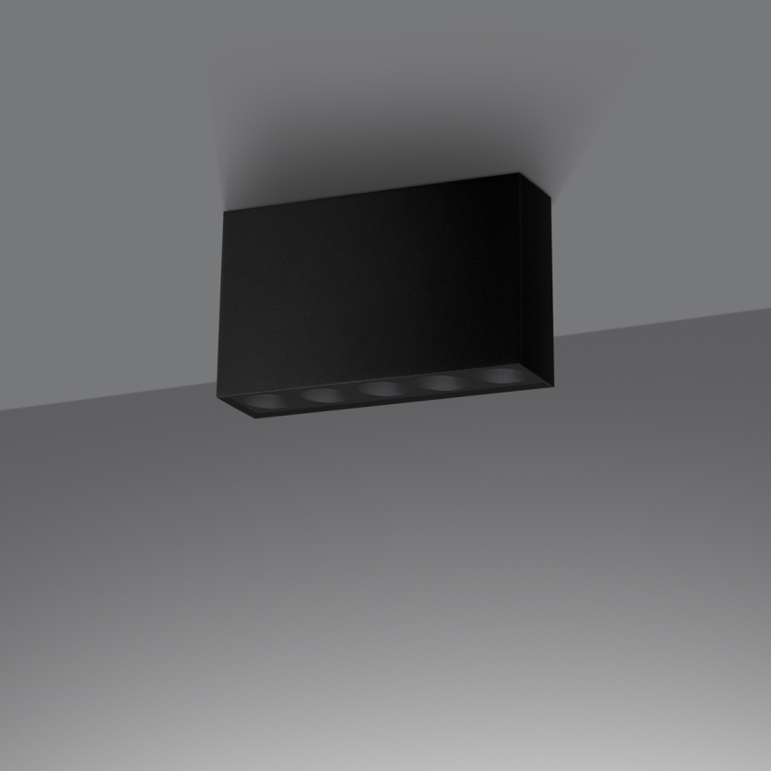 LED-kohdevalaisin SOLE LED/11W/230V musta