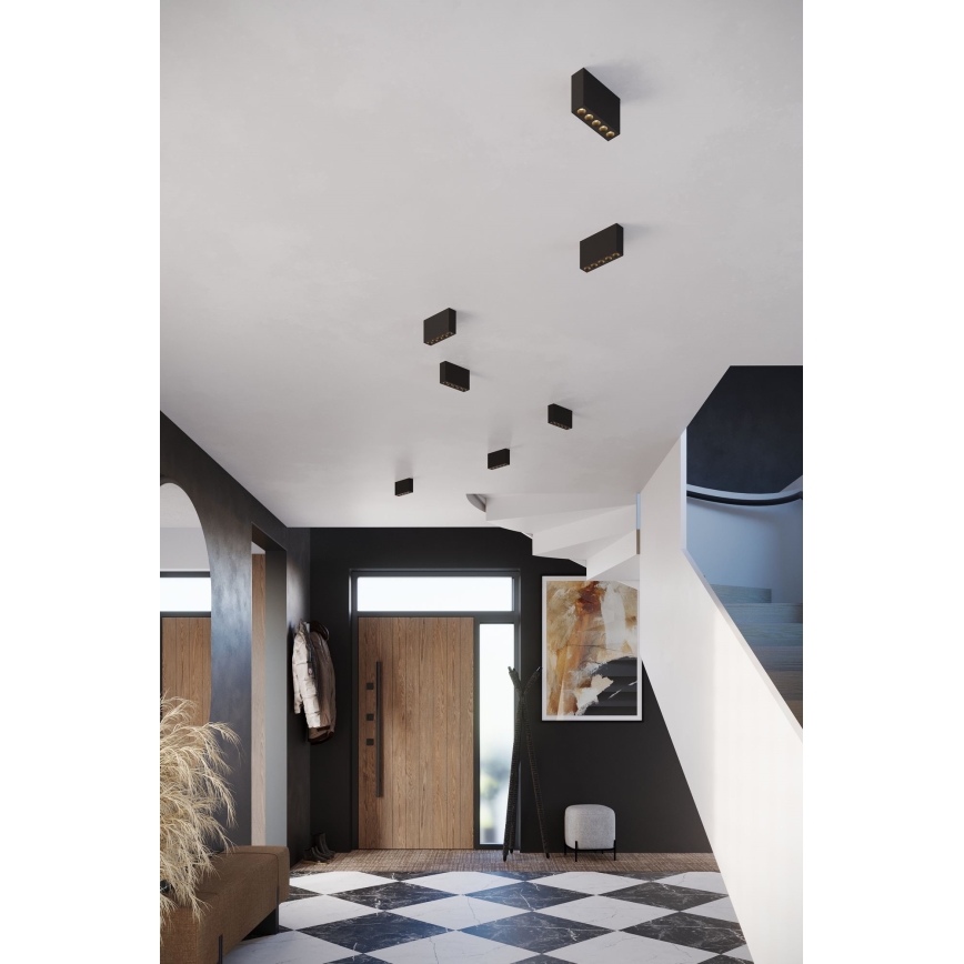 LED-kohdevalaisin SOLE LED/11W/230V musta