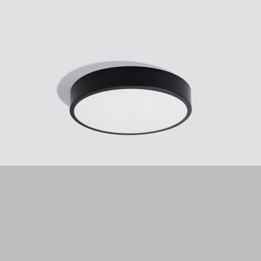 LED-kattovalaisin ONYX LED/32W/230V halkaisija 40 cm musta