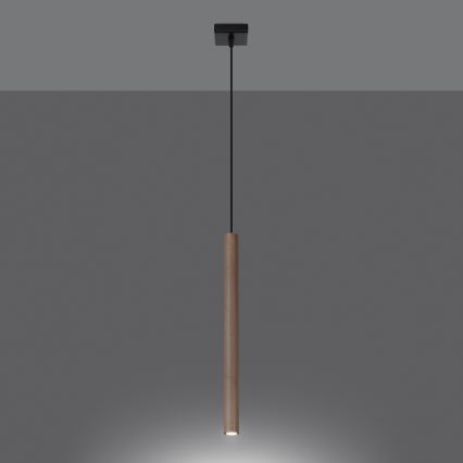 Kattokruunu johdossa PASTELO 1xG9/8W/230V pyökki