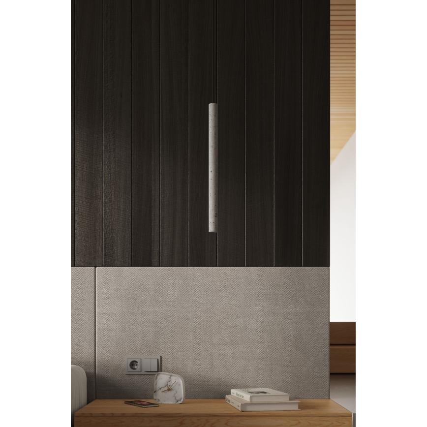 Kattokruunu johdossa PASTELO 1xG9/8W/230V betoni