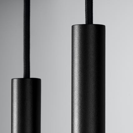 Kattokruunu johdossa PASTELO 2xG9/8W/230V musta