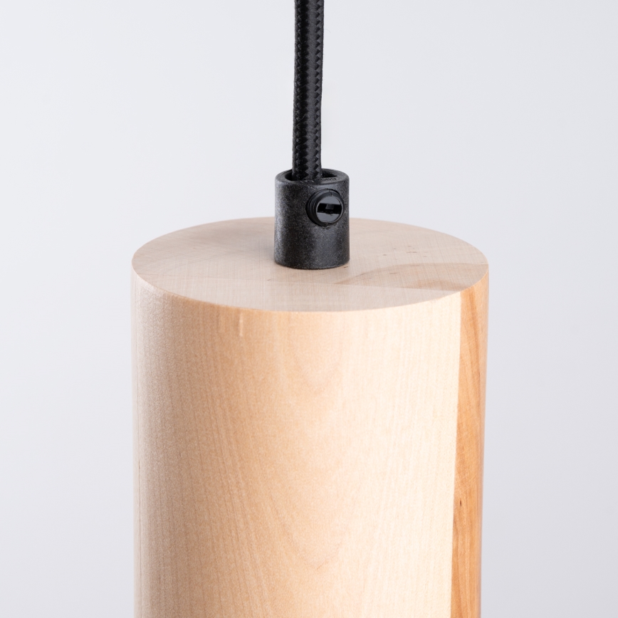 Kattokruunu johdossa FANO 1xE27/15W/230V halkaisija 34 cm musta