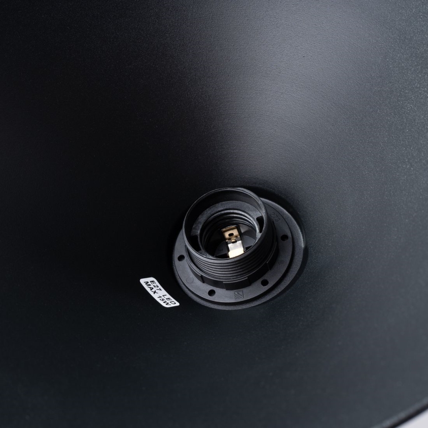 Kattokruunu johdossa ZUMA 1xE27/15W/230V halkaisija 30 cm musta