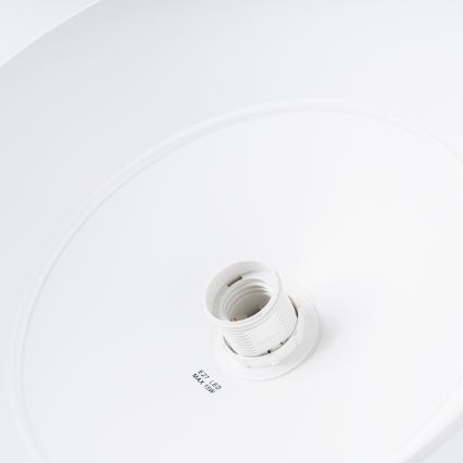 Kattokruunu johdossa FRIKA 1xE27/15W/230V halkaisija 34 cm valkoinen