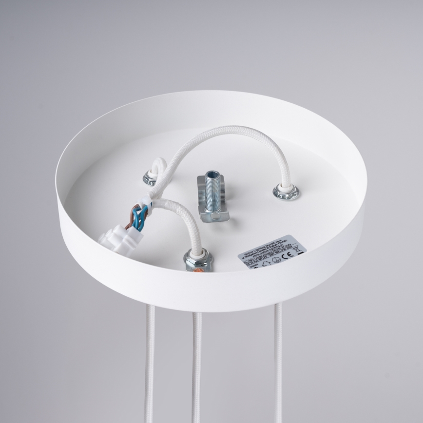 Kattokruunu johdossa ARCHE 3xG9/8W/230V valkoinen