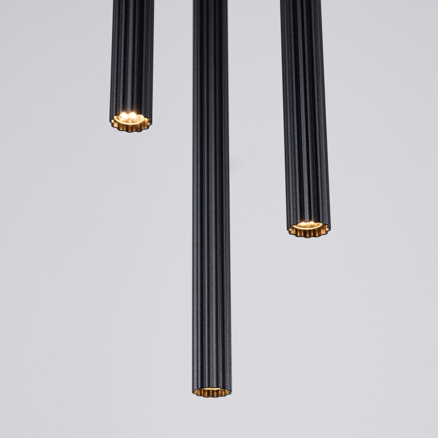 Kattokruunu johdossa ARCHE 3xG9/8W/230V musta