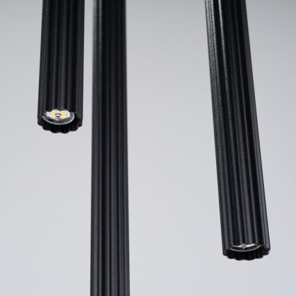 Kattokruunu johdossa ARCHE 3xG9/8W/230V musta