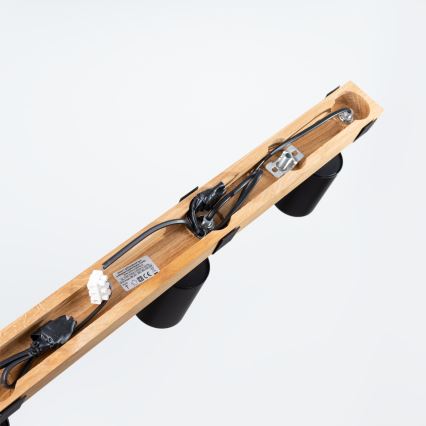 Kohdevalo FAGER 4xGU10/10W/230V musta