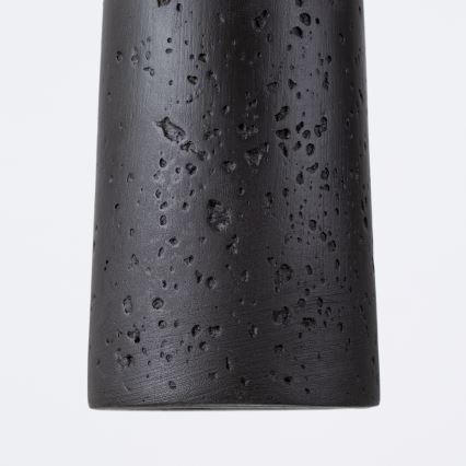 Kattokruunu johdossa ELECTRA 1xGU10/10W/230V betoni/musta