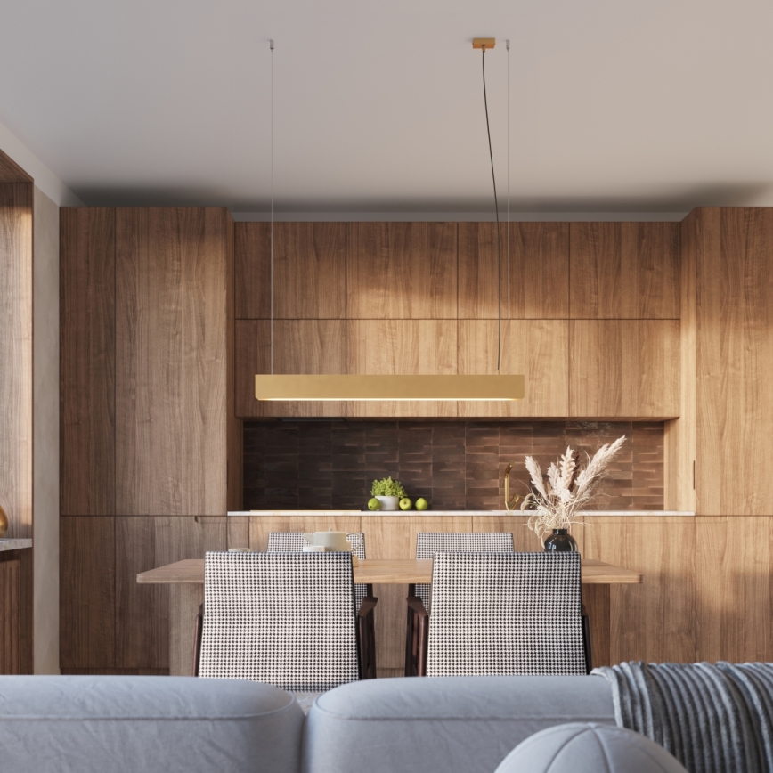 LED-kattokruunu johdossa SPARK 1xG13/8,5W/230V kulta