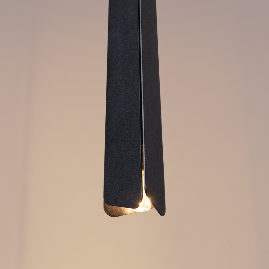 Kattokruunu johdossa PRYSM 1xG9/8W/230V musta