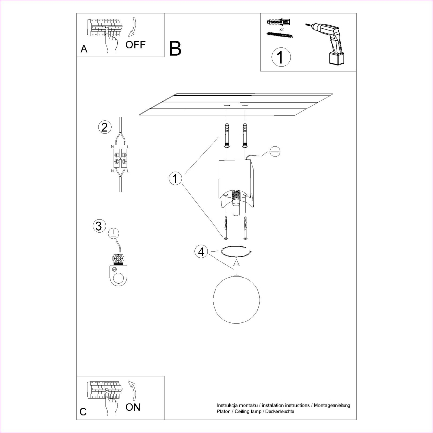 Kohdevalo SOLIS 1xG9/8W/230V pyökki