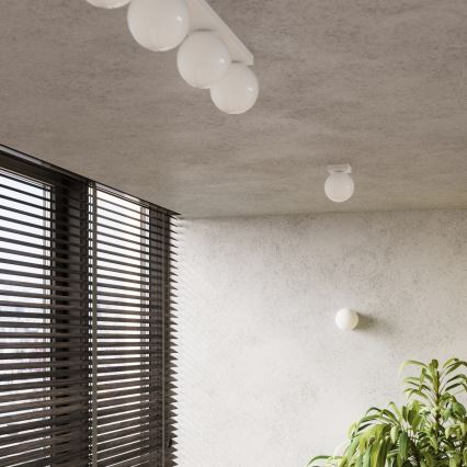 Seinävalaisin YOLI 1xG9/8W/230V valkoinen