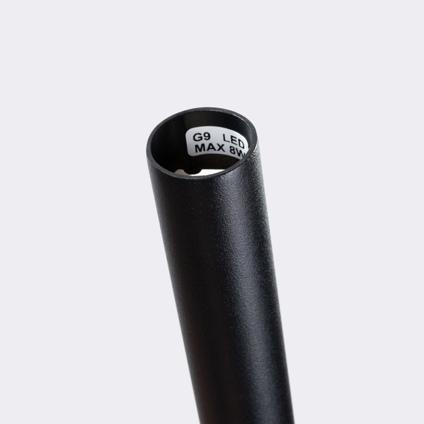 Kattokruunu johdossa BLISS 3xG9/8W/230V musta