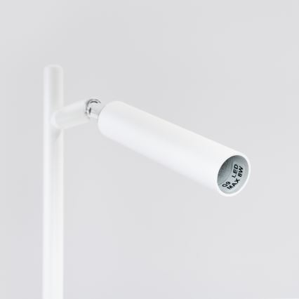 Pöytävalaisin PASTELO 1xG9/8W/230V valkoinen