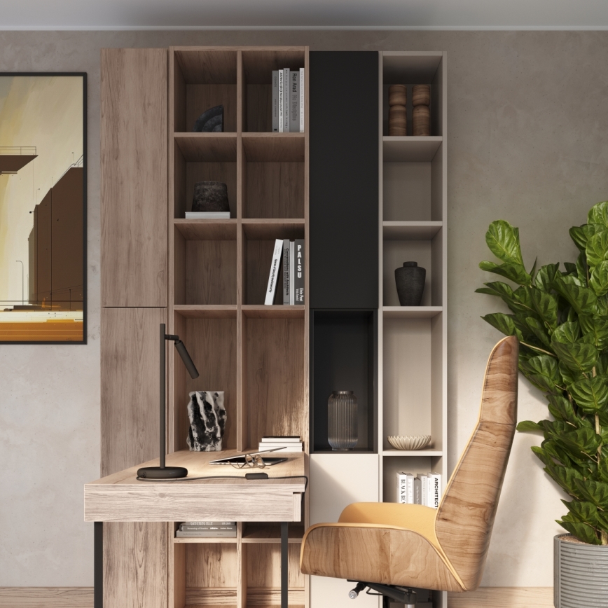 Pöytävalaisin PASTELO 1xG9/8W/230V musta