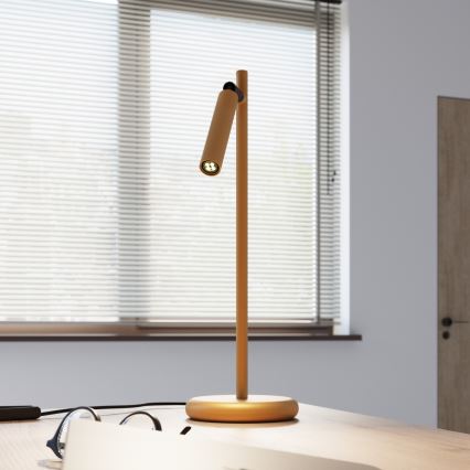 Pöytävalaisin PASTELO 1xG9/8W/230V kulta