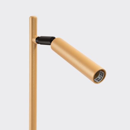 Pöytävalaisin PASTELO 1xG9/8W/230V kulta