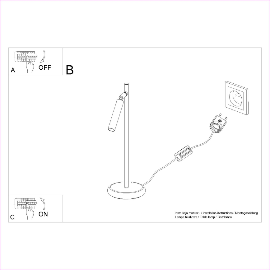 Pöytävalaisin PASTELO 1xG9/8W/230V kulta