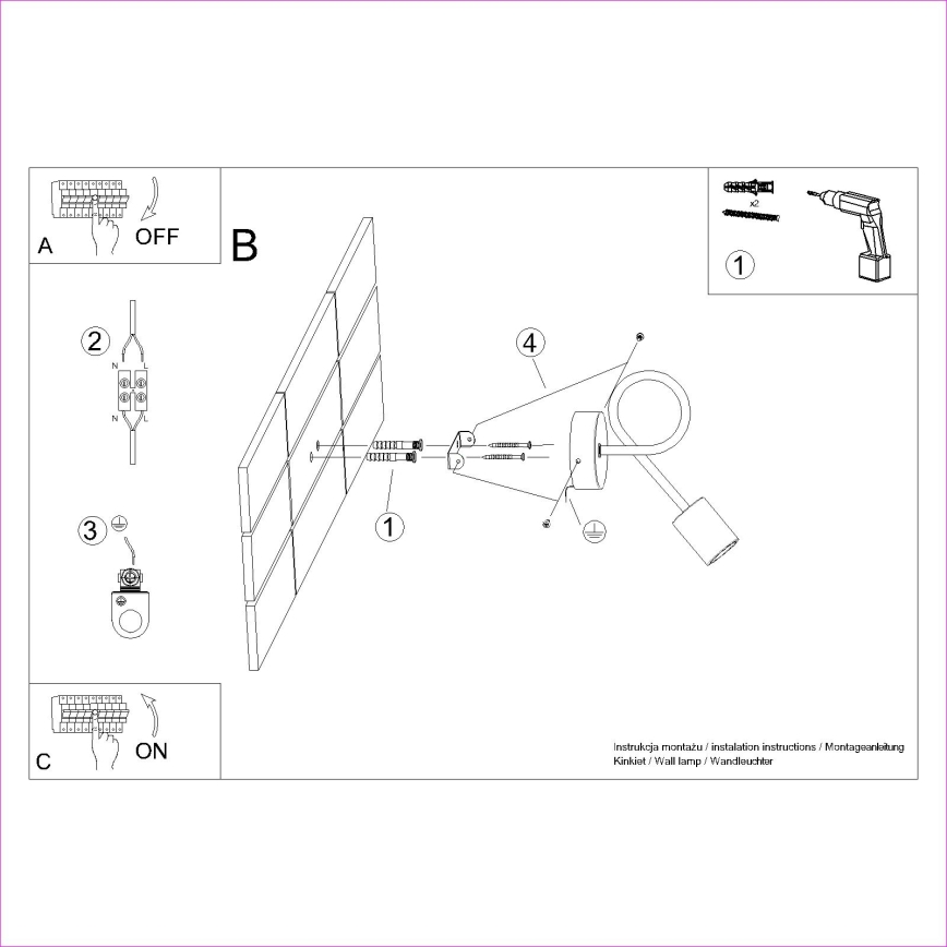 Seinävalaisin EMBER 1xE27/15W/230V valkoinen/beige/pyökki