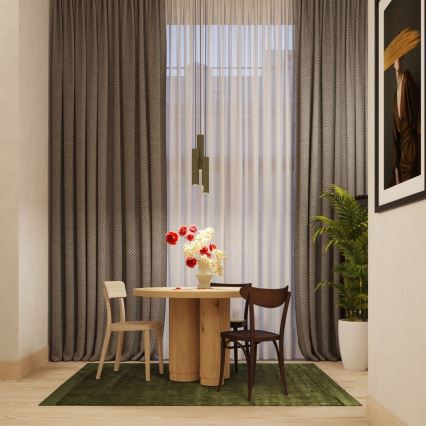 Kattokruunu johdossa LAGOS 1xGU10/10W/230V vihreä