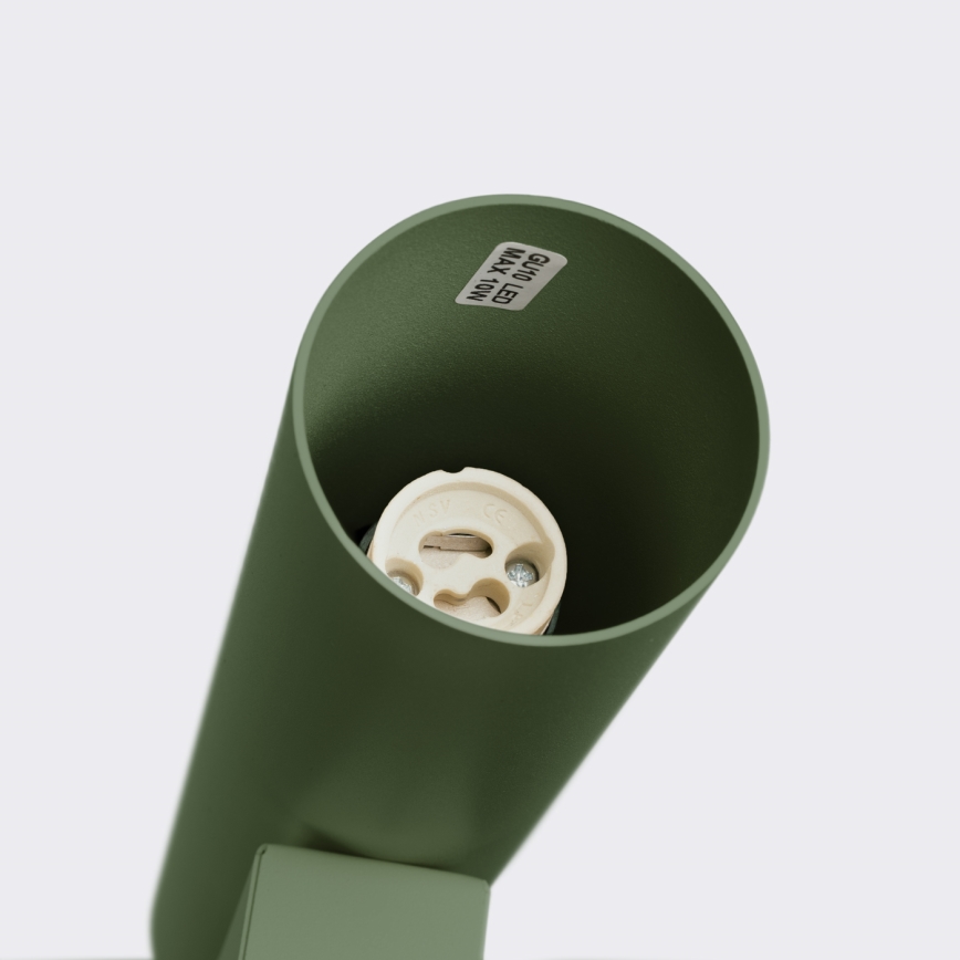 Seinävalaisin LAGOS 2xGU10/10W/230V vihreä