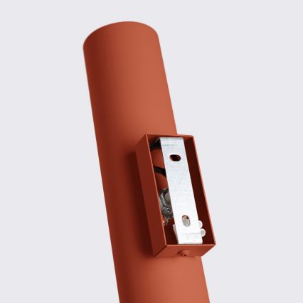 Seinävalaisin LAGOS 2xGU10/10W/230V punainen