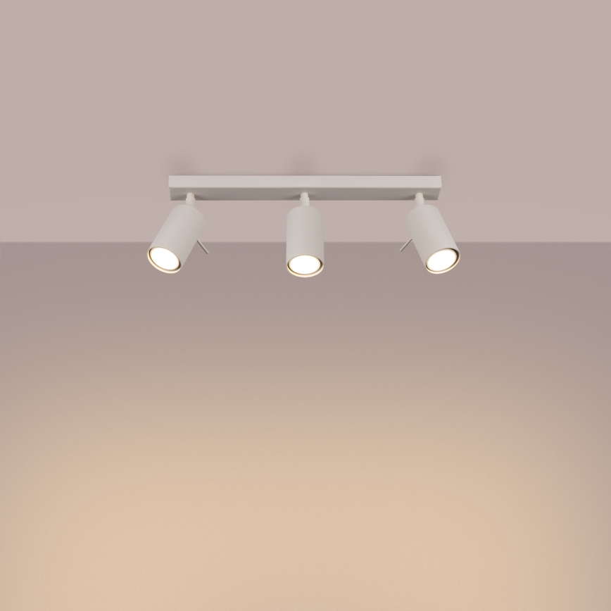 Kohdevalo RING 3xGU10/10W/230V kerma