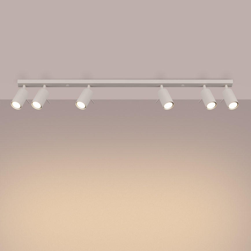 Kohdevalo RING 6xGU10/10W/230V kerma