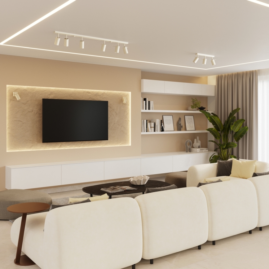 Kohdevalo RING 6xGU10/10W/230V kerma