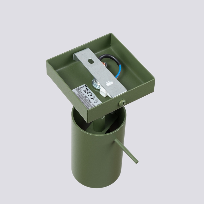 Seinäkohdevalo RING 1xGU10/10W/230V vihreä