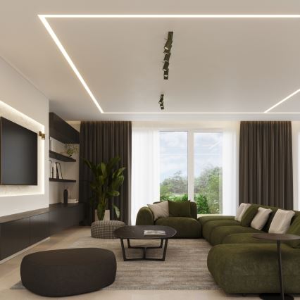 Kohdevalo RING 3xGU10/10W/230V vihreä