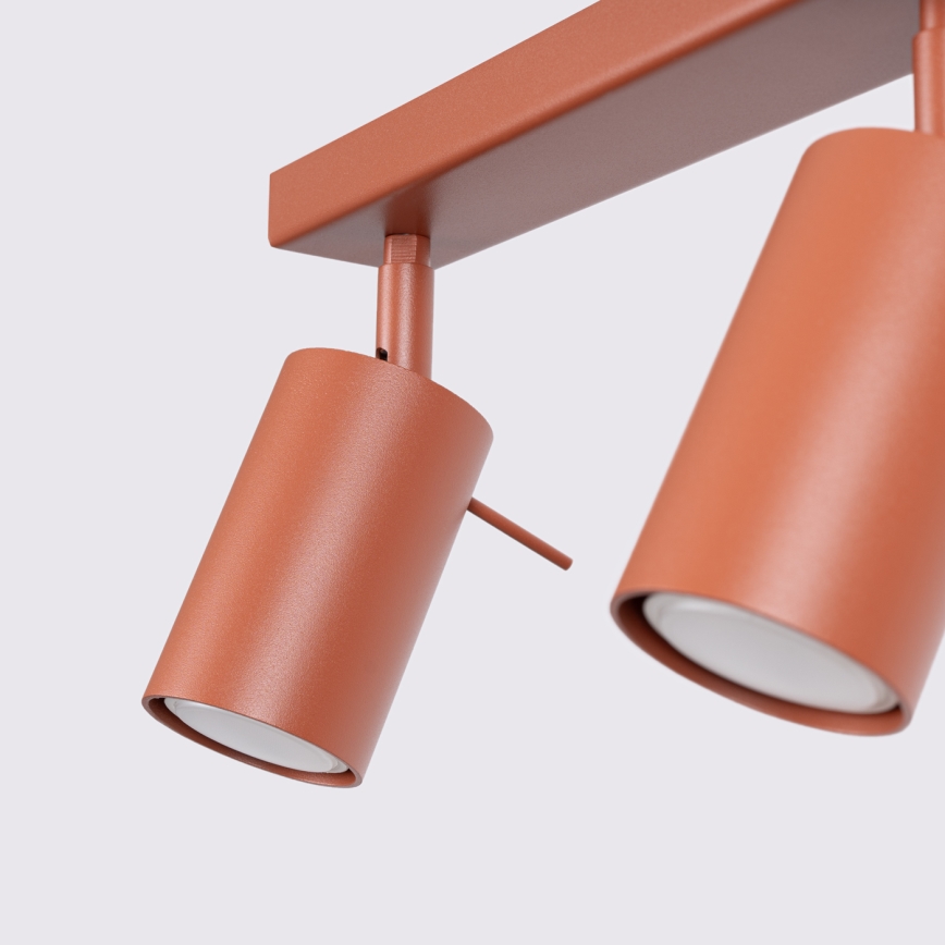 Kohdevalo RING 4xGU10/10W/230V punainen