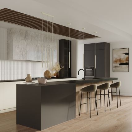 Kattokruunu johdossa PASTELO 1xG9/8W/230V kerma