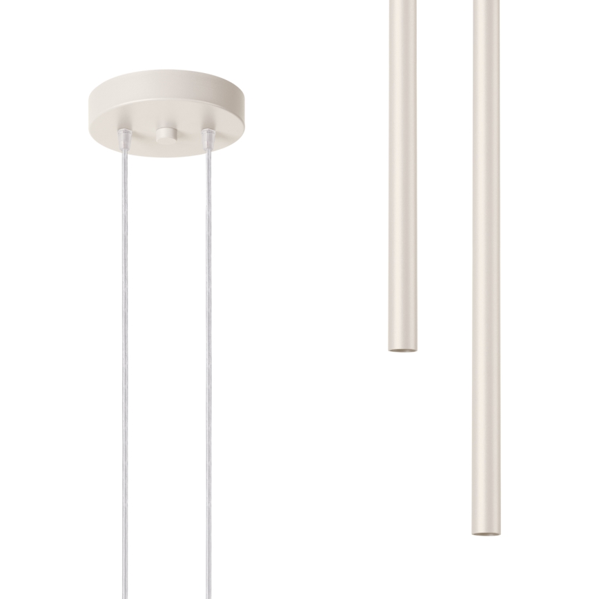 Kattokruunu johdossa PASTELO 2xG9/8W/230V kerma