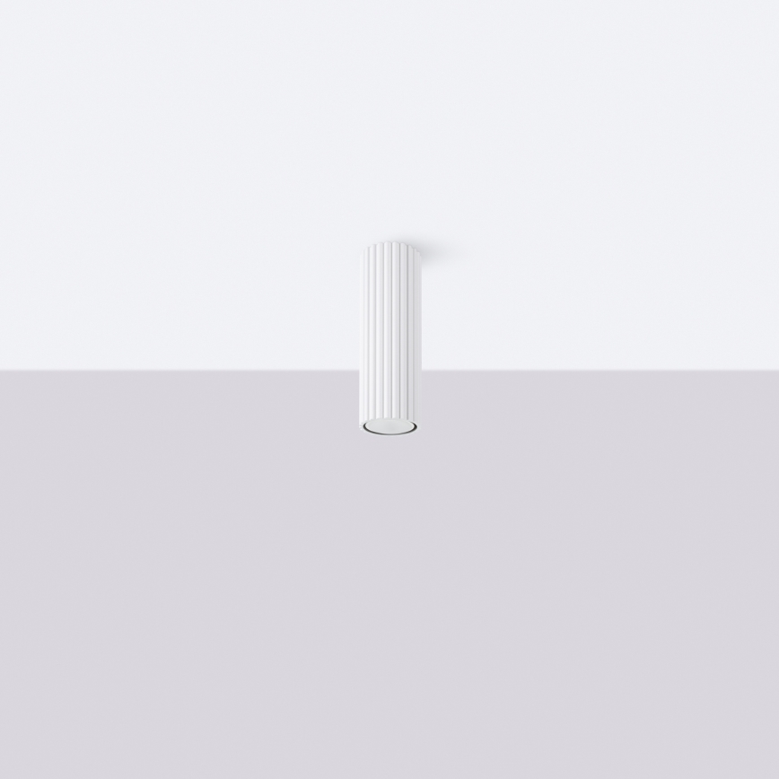 Kohdevalo KARBON 1xGU10/10W/230V 20 cm valkoinen