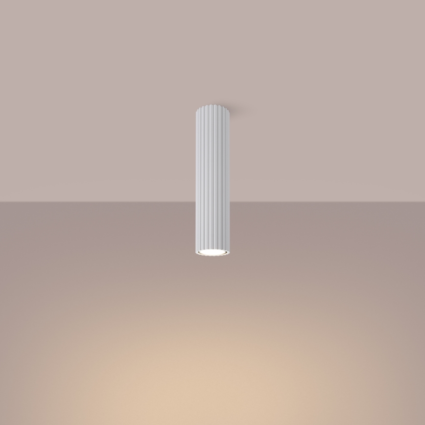 Kohdevalo KARBON 1xGU10/10W/230V 30 cm valkoinen