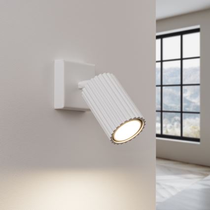 Seinäkohdevalo KARBON 1xGU10/10W/230V valkoinen