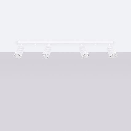 Kohdevalo KARBON 4xGU10/10W/230V valkoinen
