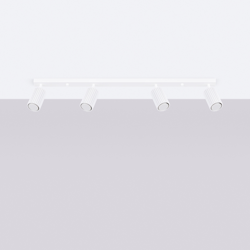 Kohdevalo KARBON 4xGU10/10W/230V valkoinen