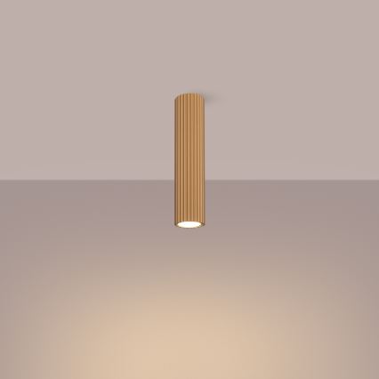 Kohdevalo KARBON 1xGU10/10W/230V 30 cm kulta