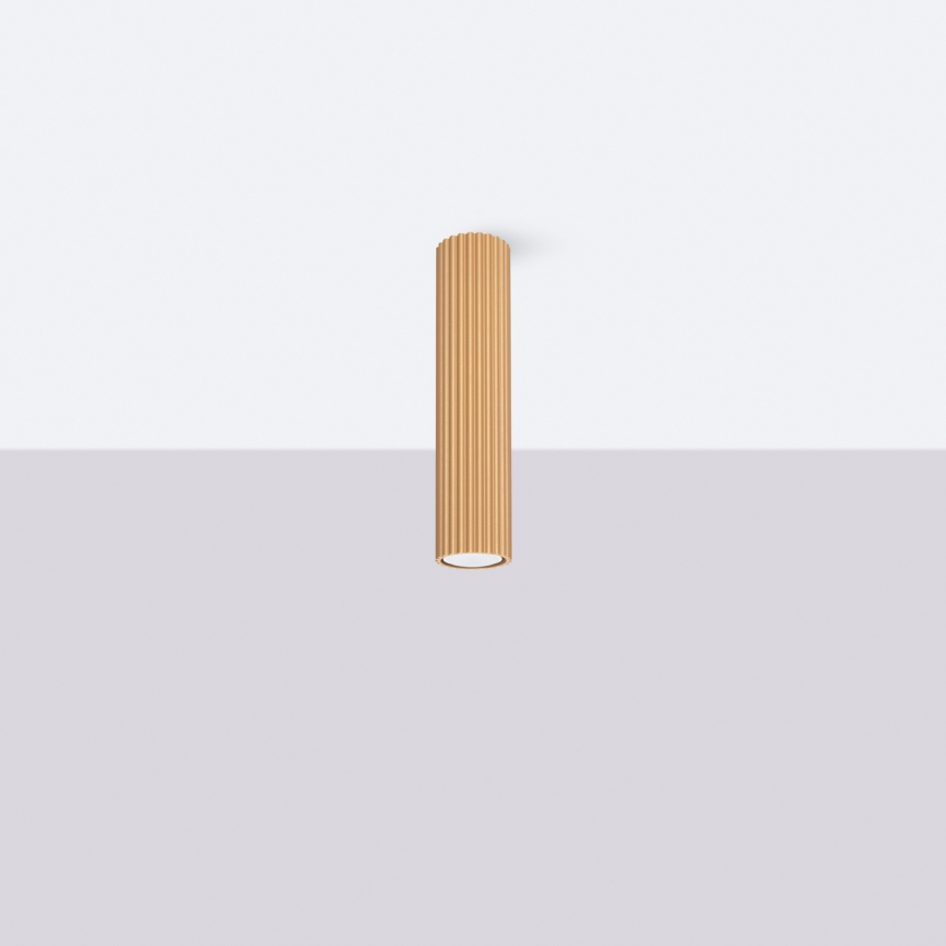 Kohdevalo KARBON 1xGU10/10W/230V 30 cm kulta