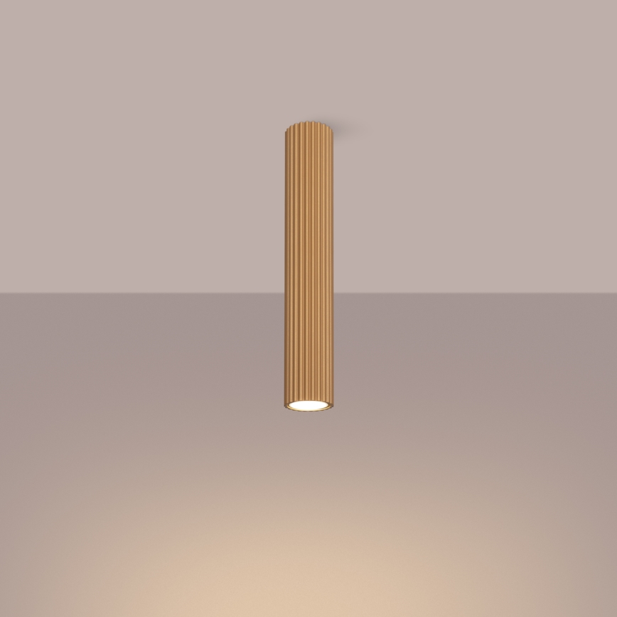 Kohdevalo KARBON 1xGU10/10W/230V 40 cm kulta